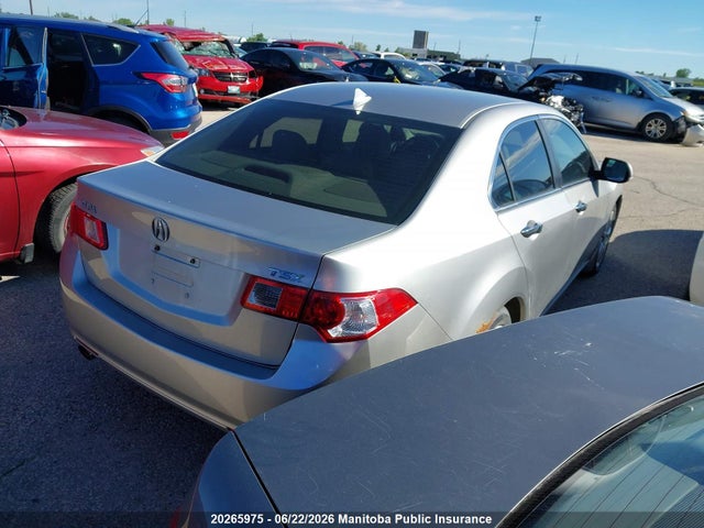 20265975 :رقم المزاد ، JH4CU2F66AC800843 vin ، 2010 Acura Tsx مزاد بيع