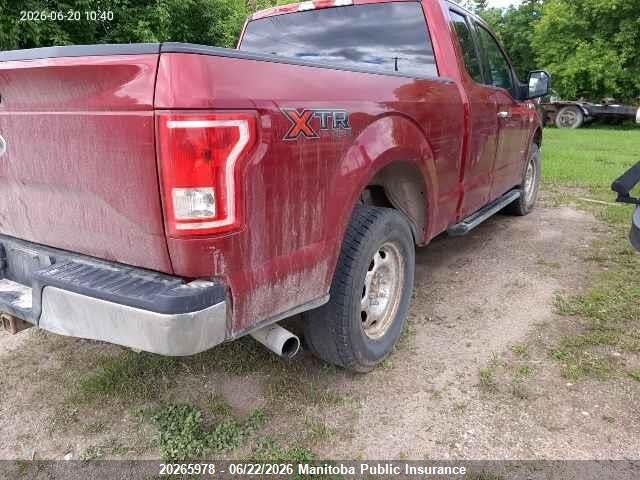 Ford F150 Xlt Supercab 2016 1FTEX1EPXGFD05025 Image 4
