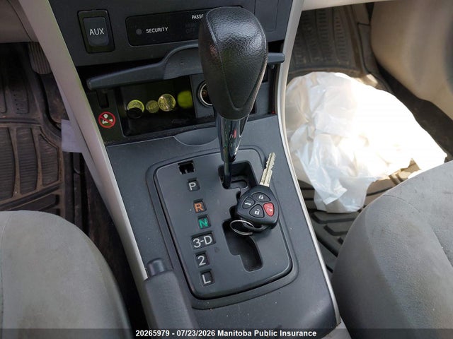 2009 Toyota Corolla Ce მანქანა იყიდება აუქციონზე, vin: 2T1BU40E39C165026, აუქციონის ნომერი: 20265979