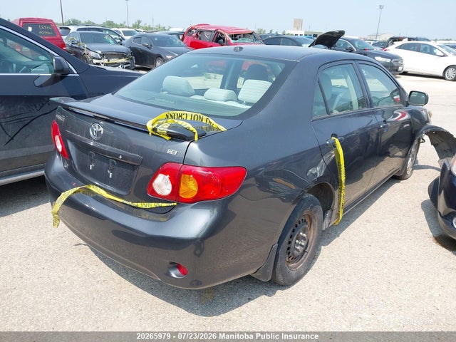 2009 Toyota Corolla Ce მანქანა იყიდება აუქციონზე, vin: 2T1BU40E39C165026, აუქციონის ნომერი: 20265979