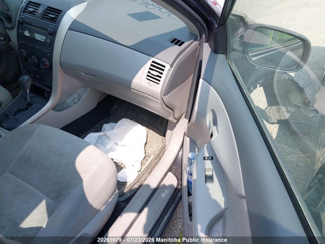 2009 Toyota Corolla Ce მანქანა იყიდება აუქციონზე, vin: 2T1BU40E39C165026, აუქციონის ნომერი: 20265979
