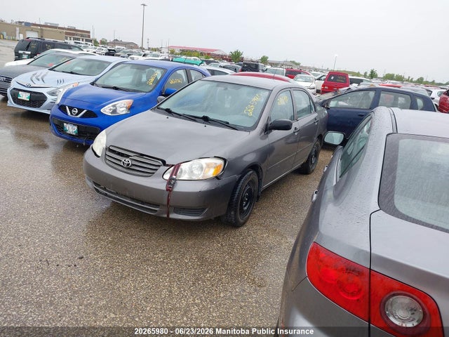 2004 Toyota Corolla Ce მანქანა იყიდება აუქციონზე, vin: 2T1BR32E54C803259, აუქციონის ნომერი: 20265980