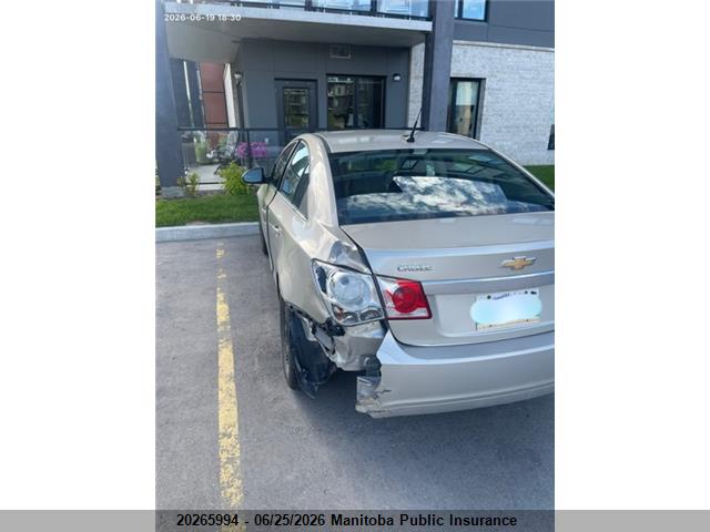 Aukcja sprzedaży 2013 Chevrolet Cruze Lt Turbo, vin: 1G1PE5SB5D7221451, numer aukcji: 20265994