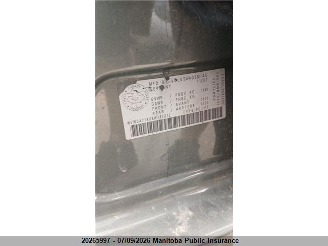 Aukcja sprzedaży 2008 Volkswagen Rabbit 2.5, vin: WVWDA71KX8W182872, numer aukcji: 20265997