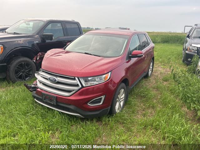 Ford EDGE SEL 2017 2FMPK4J85HBC23449 Image 2
