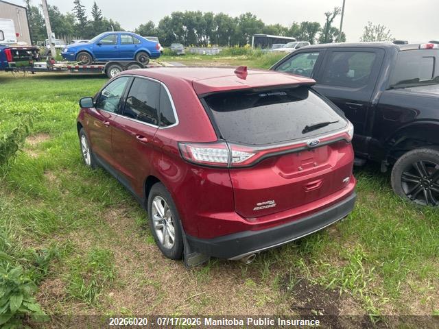 Ford EDGE SEL 2017 2FMPK4J85HBC23449 Image 3