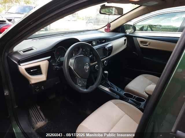 2T1BURHE6FC288896 Toyota COROLLA LE