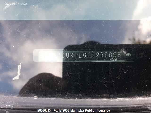 2T1BURHE6FC288896 Toyota COROLLA LE