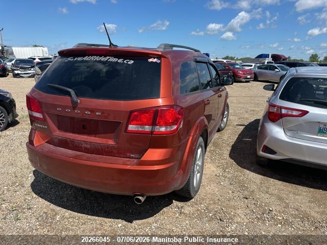 20266045 :رقم المزاد ، 3C4PDCABXDT505833 vin ، 2013 Dodge Journey Cvp مزاد بيع