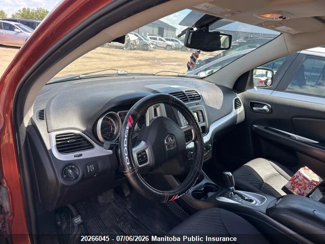 20266045 :رقم المزاد ، 3C4PDCABXDT505833 vin ، 2013 Dodge Journey Cvp مزاد بيع