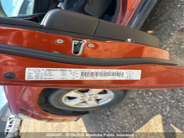 20266045 :رقم المزاد ، 3C4PDCABXDT505833 vin ، 2013 Dodge Journey Cvp مزاد بيع