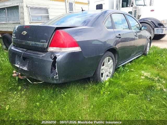 20266050 :رقم المزاد ، 2G1WB5EK0B1246834 vin ، 2011 Chevrolet Impala Lt V6 مزاد بيع