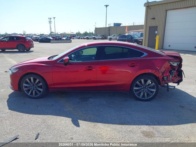 20266051 :رقم المزاد ، JM1GL1WY8K1503233 vin ، 2019 Mazda Mazda6 Gt 2.5t مزاد بيع