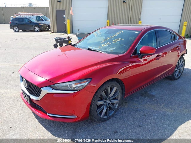 20266051 :رقم المزاد ، JM1GL1WY8K1503233 vin ، 2019 Mazda Mazda6 Gt 2.5t مزاد بيع