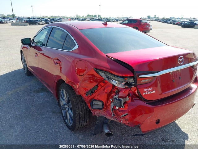 20266051 :رقم المزاد ، JM1GL1WY8K1503233 vin ، 2019 Mazda Mazda6 Gt 2.5t مزاد بيع