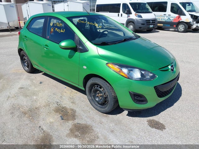 Aukcja sprzedaży 2012 Mazda Mazda2 Gx, vin: JM1DE1KY2C0139689, numer aukcji: 20266060