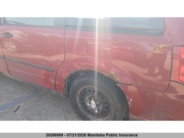 20266069 :رقم المزاد ، 2C4RDGBG8DR729017 vin ، 2013 Dodge Grand Caravan Se مزاد بيع