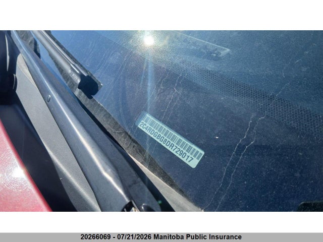 20266069 :رقم المزاد ، 2C4RDGBG8DR729017 vin ، 2013 Dodge Grand Caravan Se مزاد بيع