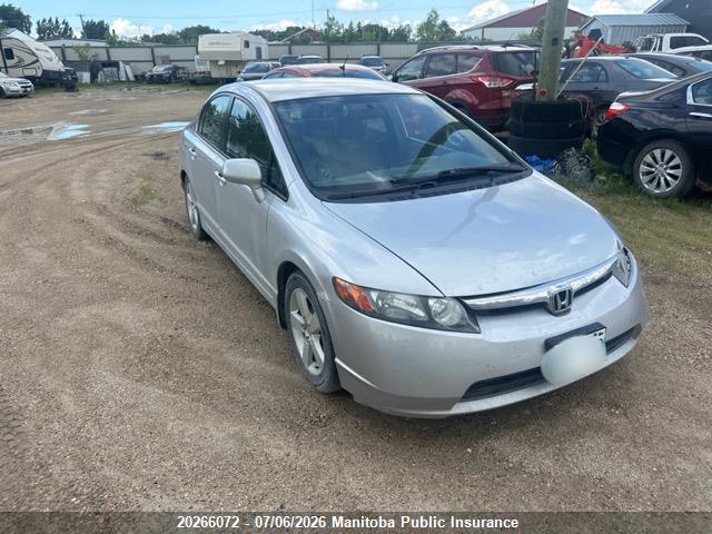 2007 Honda Civic Lx მანქანა იყიდება აუქციონზე, vin: 2HGFA16517H009796, აუქციონის ნომერი: 20266072