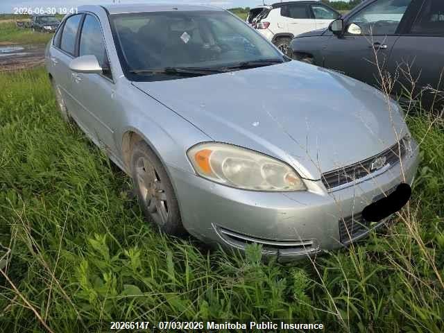 20266147 :رقم المزاد ، 2G1WB5EK9B1180557 vin ، 2011 Chevrolet Impala Lt V6 مزاد بيع