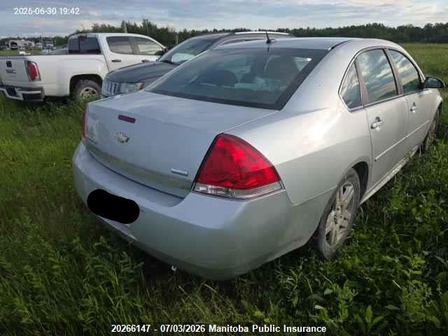 20266147 :رقم المزاد ، 2G1WB5EK9B1180557 vin ، 2011 Chevrolet Impala Lt V6 مزاد بيع