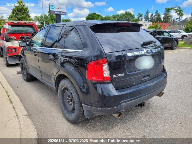 20266151 :رقم المزاد ، 2FMDK4KC3BBB62468 vin ، 2011 Ford Edge Limited مزاد بيع