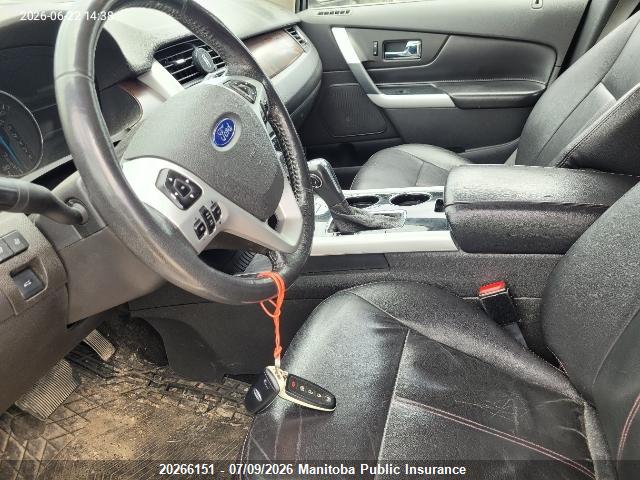 20266151 :رقم المزاد ، 2FMDK4KC3BBB62468 vin ، 2011 Ford Edge Limited مزاد بيع
