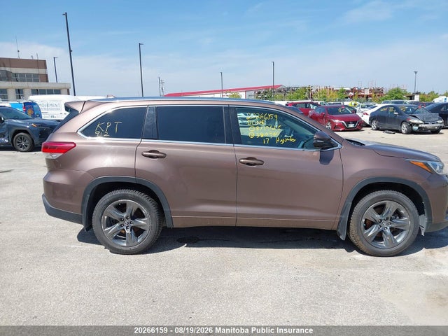 5TDDZRFH7HS380360 Toyota Highlander Limited V6