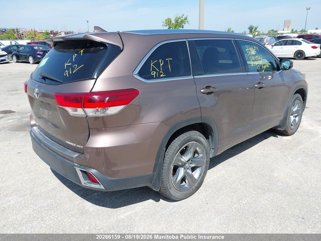 5TDDZRFH7HS380360 Toyota Highlander Limited V6