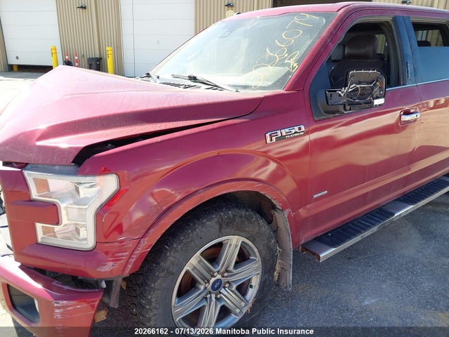 Продаж на аукціоні авто 2017 Ford F150 Platinum Supercrew, vin: 1FTEW1EG8HFB14305, номер лоту: 20266162