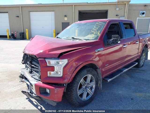 Продаж на аукціоні авто 2017 Ford F150 Platinum Supercrew, vin: 1FTEW1EG8HFB14305, номер лоту: 20266162