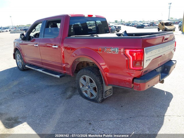 Продаж на аукціоні авто 2017 Ford F150 Platinum Supercrew, vin: 1FTEW1EG8HFB14305, номер лоту: 20266162