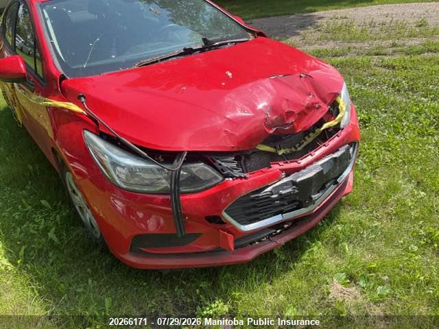 20266171 :رقم المزاد ، 1G1BC5SM9J7148629 vin ، 2018 Chevrolet Cruze Ls Turbo مزاد بيع
