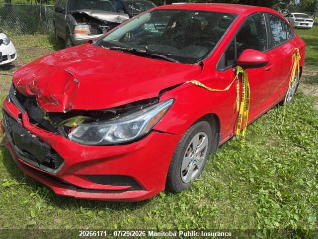 20266171 :رقم المزاد ، 1G1BC5SM9J7148629 vin ، 2018 Chevrolet Cruze Ls Turbo مزاد بيع