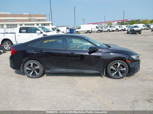 2017 Honda Civic Touring მანქანა იყიდება აუქციონზე, vin: 2HGFC1F95HH100097, აუქციონის ნომერი: 20266174