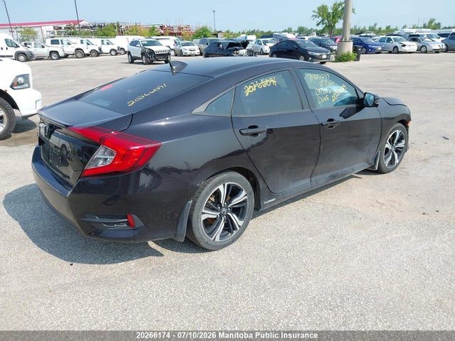 2017 Honda Civic Touring მანქანა იყიდება აუქციონზე, vin: 2HGFC1F95HH100097, აუქციონის ნომერი: 20266174