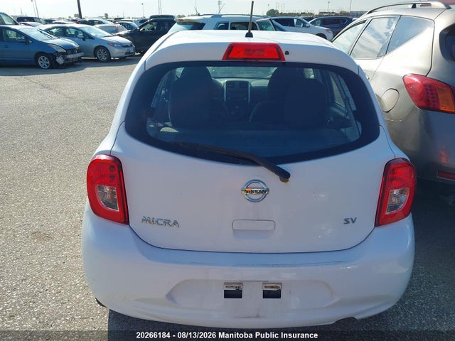 20266184 :رقم المزاد ، 3N1CK3CP0GL251389 vin ، 2016 Nissan Micra Sv مزاد بيع