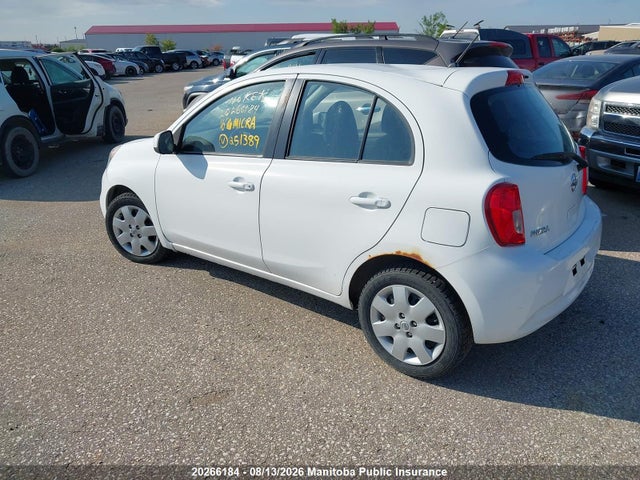 20266184 :رقم المزاد ، 3N1CK3CP0GL251389 vin ، 2016 Nissan Micra Sv مزاد بيع