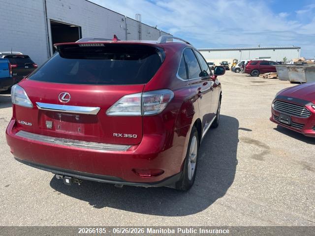Продажа на аукционе авто 2010 Lexus Rx350, vin: 2T2BK1BA6AC053092, номер лота: 20266185