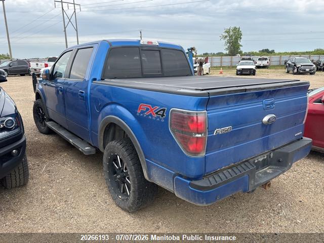 Ford F150 Fx4 Supercrew 2014 1FTFW1EF5EKF57932 Image 3