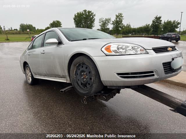 Продаж на аукціоні авто 2011 Chevrolet Impala Lt V6, vin: 2G1WB5EK5B1181902, номер лоту: 20266203