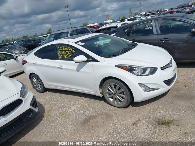 KMHDH4AE7GU644542 Hyundai Elantra Sport