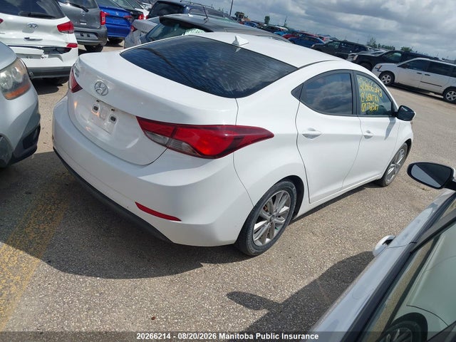 KMHDH4AE7GU644542 Hyundai Elantra Sport