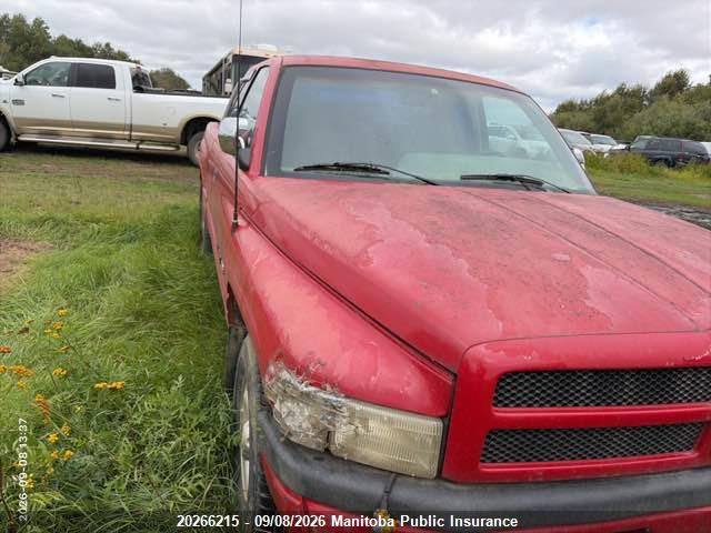 Продаж на аукціоні авто 1996 Dodge Ram 1500 St Club Cab, vin: 3B7HC13Z7TM163269, номер лоту: 20266215