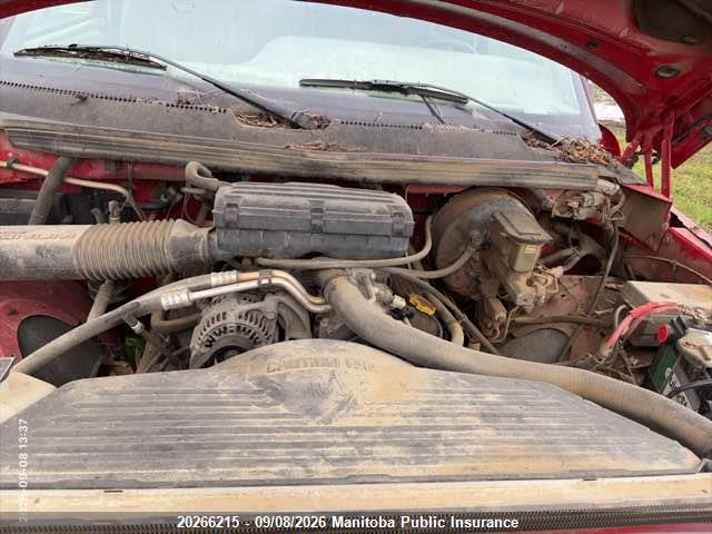 20266215 :رقم المزاد ، 3B7HC13Z7TM163269 vin ، 1996 Dodge Ram 1500 St Club Cab مزاد بيع