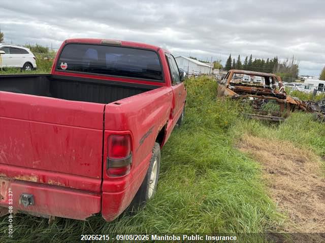 20266215 :رقم المزاد ، 3B7HC13Z7TM163269 vin ، 1996 Dodge Ram 1500 St Club Cab مزاد بيع