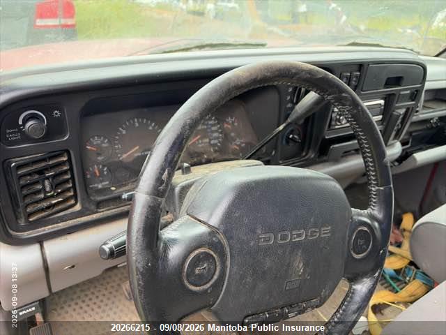 20266215 :رقم المزاد ، 3B7HC13Z7TM163269 vin ، 1996 Dodge Ram 1500 St Club Cab مزاد بيع