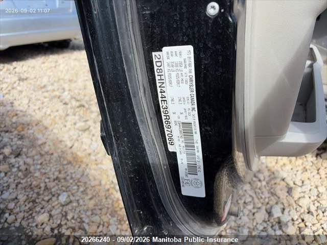 Продажа на аукционе авто 2009 Dodge Grand Caravan Sxt, vin: 2D8HN44E39R697069, номер лота: 20266240