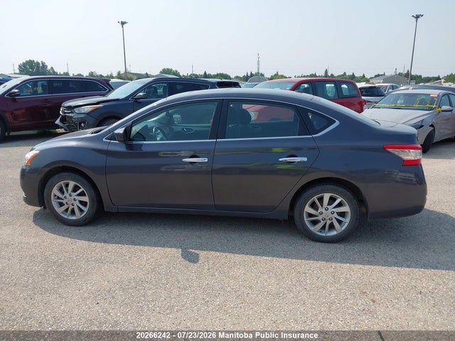 2013 Nissan Sentra 1.8 Sv მანქანა იყიდება აუქციონზე, vin: 3N1AB7AP9DL772527, აუქციონის ნომერი: 20266242