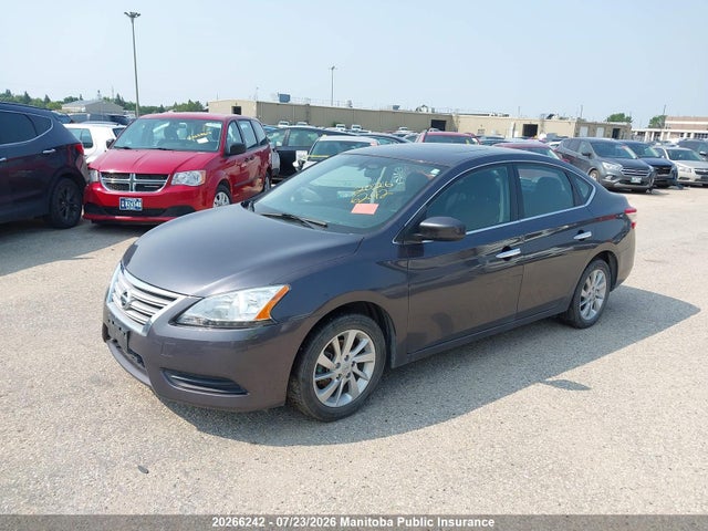 2013 Nissan Sentra 1.8 Sv მანქანა იყიდება აუქციონზე, vin: 3N1AB7AP9DL772527, აუქციონის ნომერი: 20266242